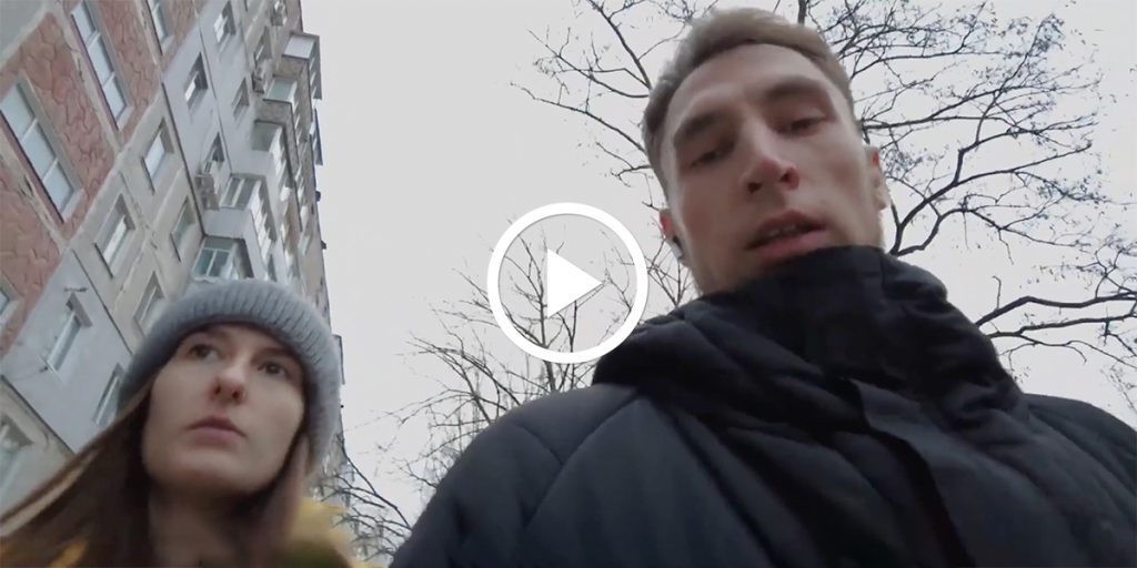 VIDEO: Newlyweds in a War Zone