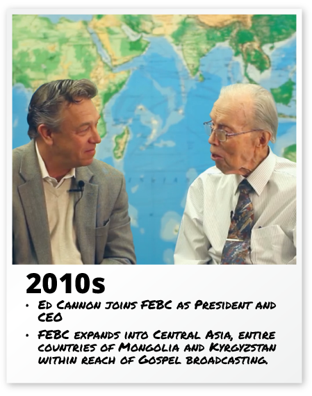 2010s — Ed Cannon Joins FEBC