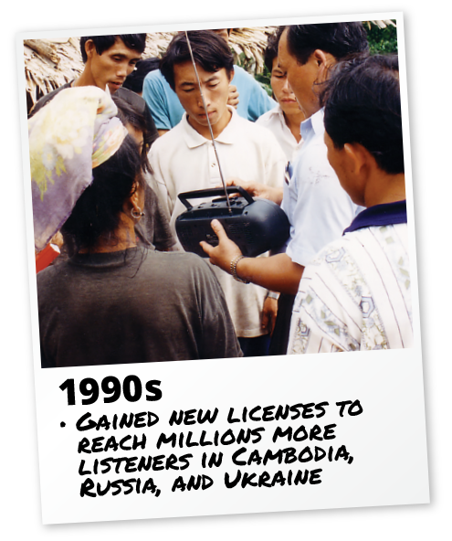 1990s — New licenses reaching Cambodia, Russia, and Ukraine